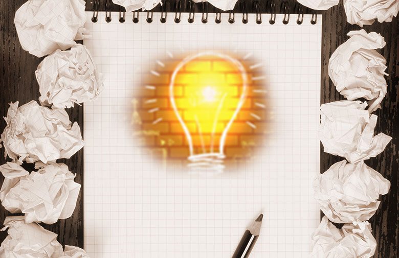 Drawing of a Light Bulb on Sketchpad